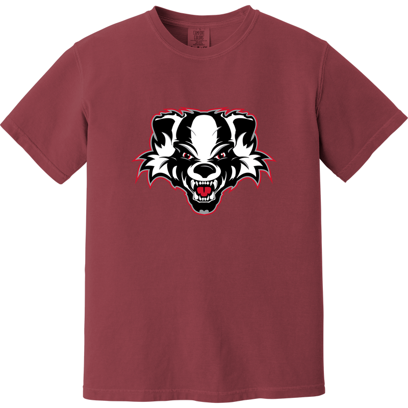 Scary Badgers Heavyweight Ring Spun Tee