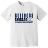 Chicago Bulldogs Heavyweight Ring Spun Tee