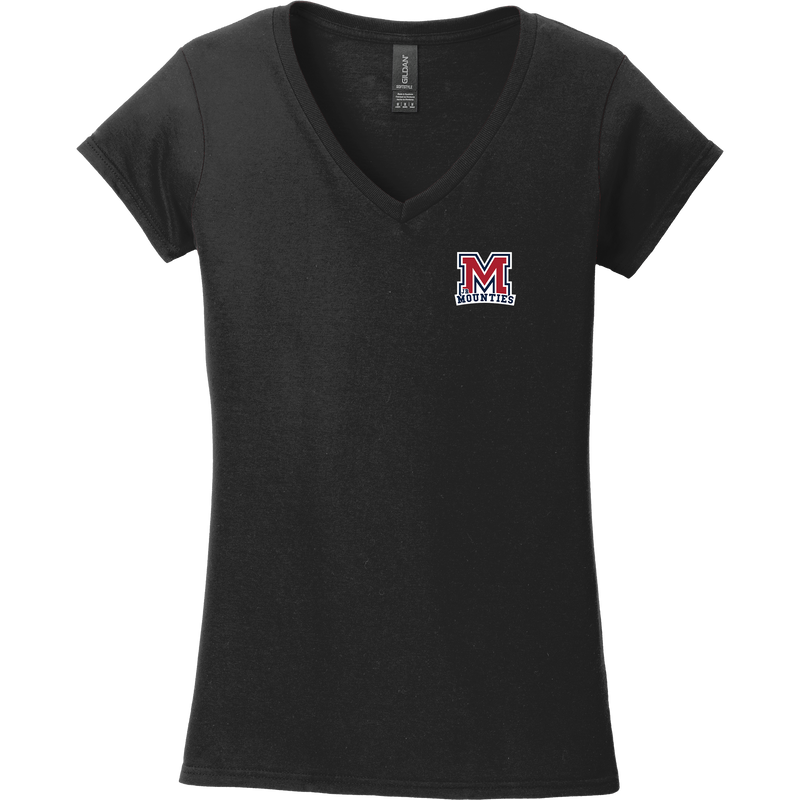 Jr. Mounties Softstyle Ladies Fit V-Neck T-Shirt