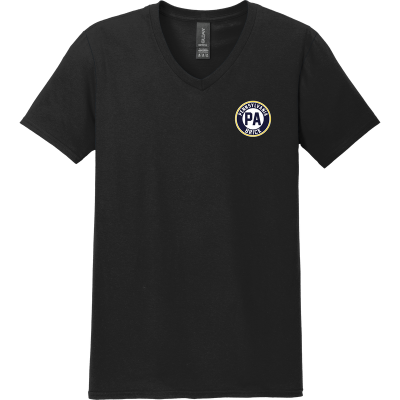 PA Brick Softstyle V-Neck T-Shirt