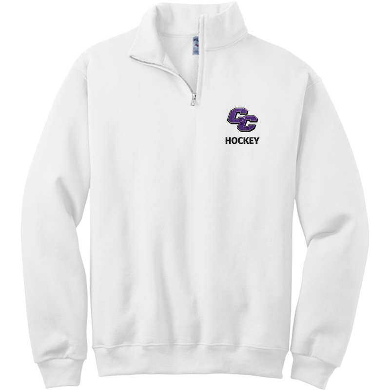 Curry College NuBlend 1/4-Zip Cadet Collar Sweatshirt