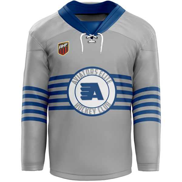 NJ Jets Aviators 8U Youth Goalie Hybrid Jersey