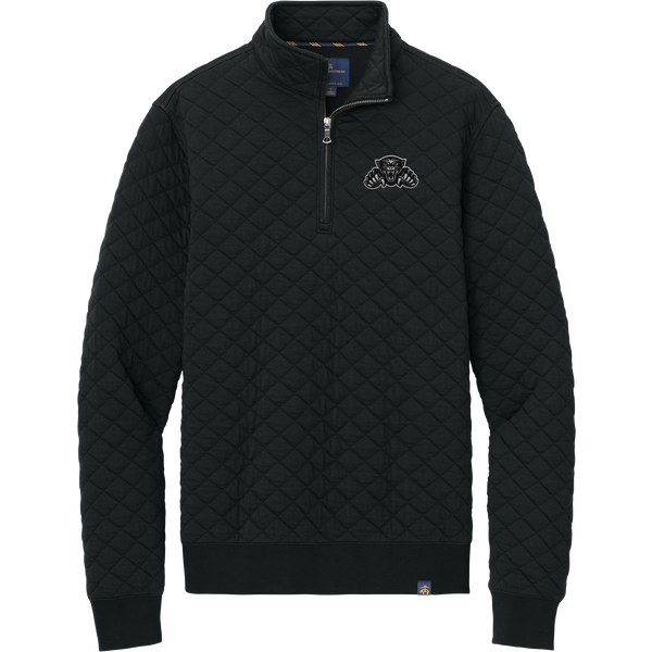 Igloo Jaguars Brooks Brothers Diamond Quilt 1/4-Zip