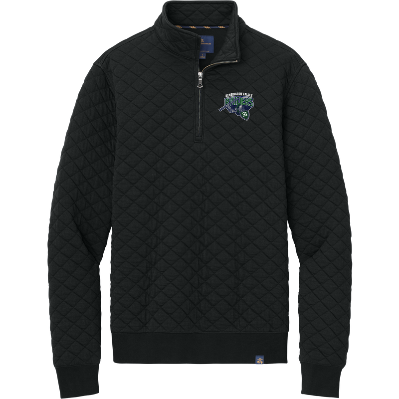 Kensington Valley Raiders Brooks Brothers Diamond Quilt 1/4-Zip