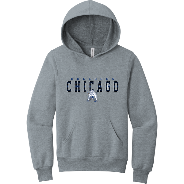 Chicago Bulldogs Youth Sponge Fleece Pullover Hoodie