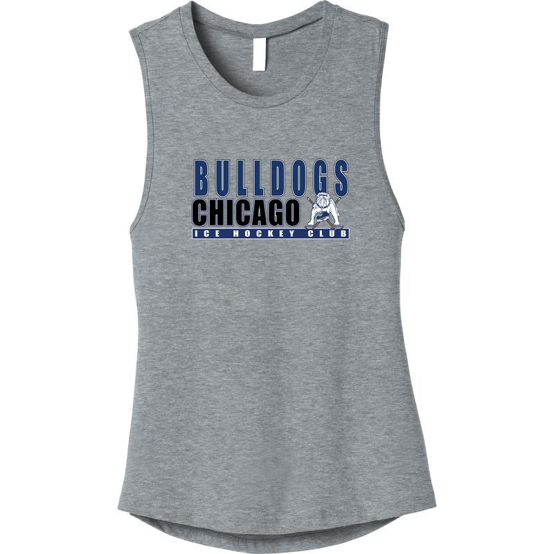 Chicago Bulldogs Womens Jersey Muscle Tank