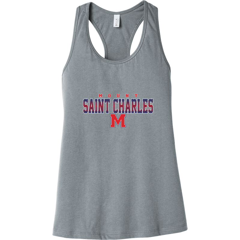 Mount St. Charles Womens Jersey Racerback Tank