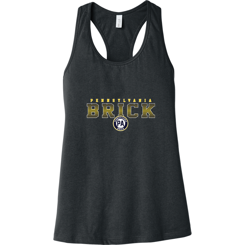 PA Brick Womens Jersey Racerback Tank