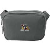 Dupage Black Bears Matte Dual-Compartment Crossbody