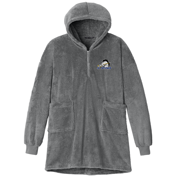 Mid-State Mustangs Plush Poncho