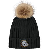 Chelsea Bulldogs Faux Fur Pom Beanie