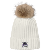 Old Bridge Jr. Knights Faux Fur Pom Beanie