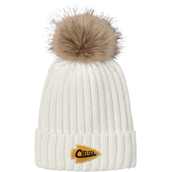 Chelsea Chiefs Faux Fur Pom Beanie