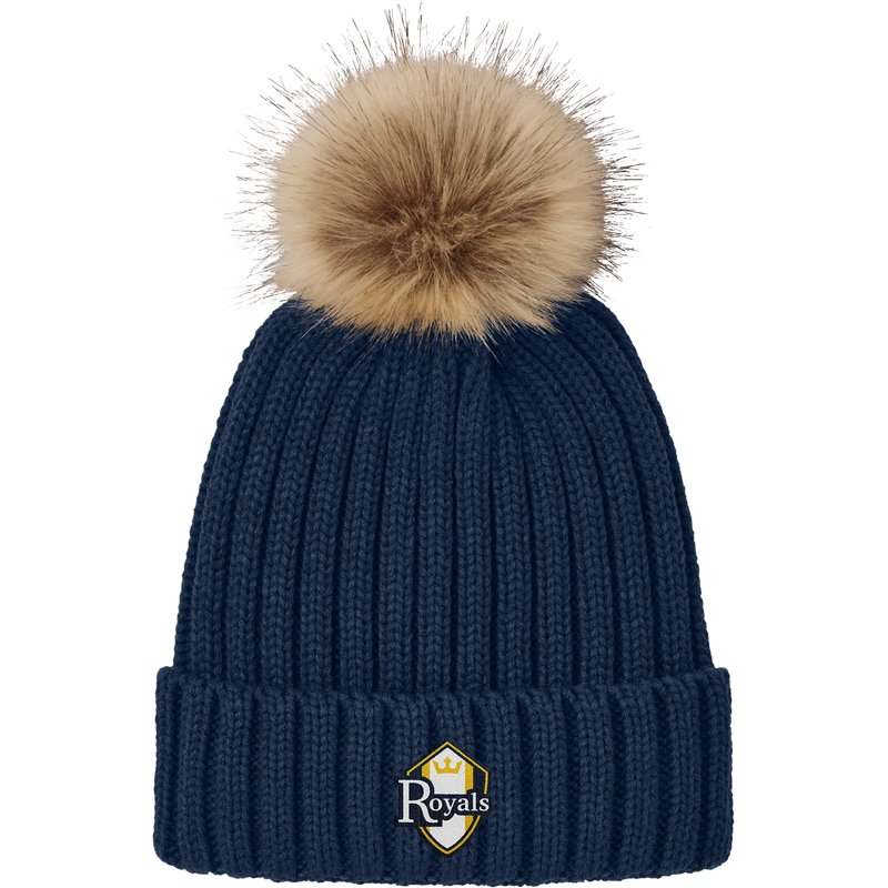 Royals Hockey Club Faux Fur Pom Beanie