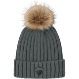 Lansing Spartans Faux Fur Pom Beanie