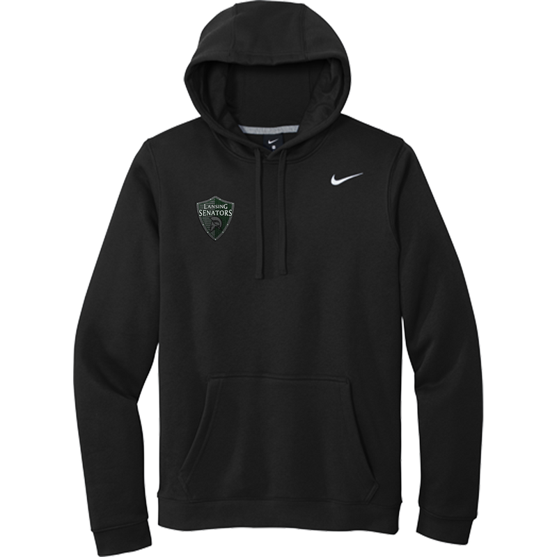 Lansing Senators Nike Club Fleece Pullover Hoodie