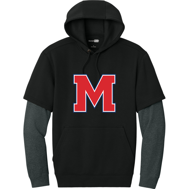 Mount St. Charles Tough Fleece Layered Hoodie