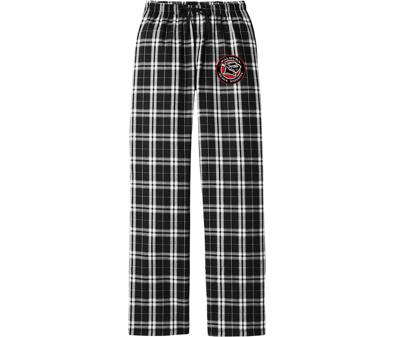 Palmyra Black Knights Women's Flannel Plaid Pant
