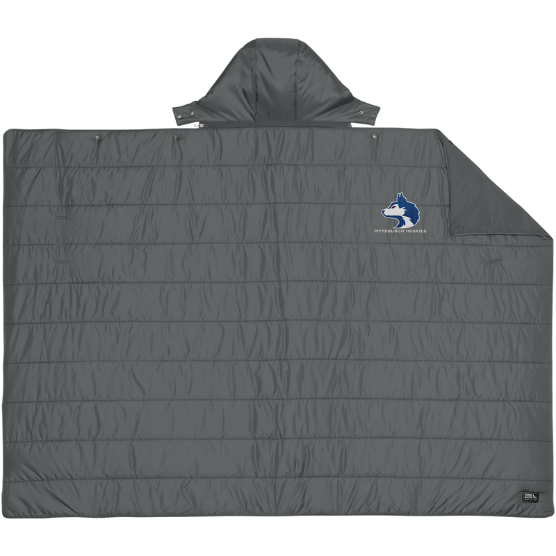 Pittsburgh Huskies Eddie Bauer Puffy Camp Poncho