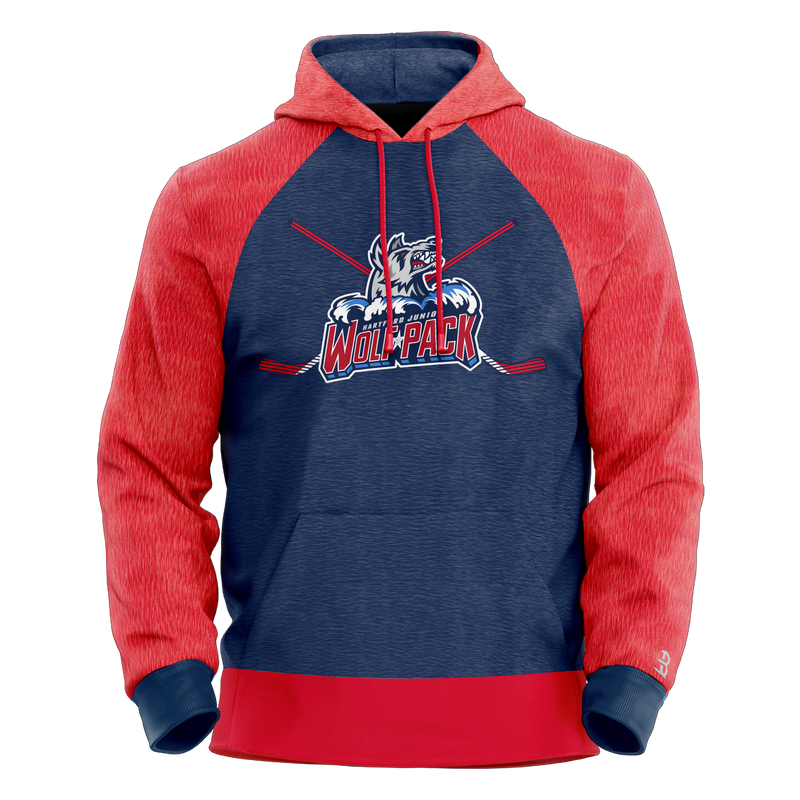 Hartford Jr. Wolfpack Youth Sublimated Hoodie