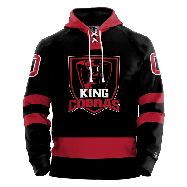 King Cobras Adult Sublimated Retro Hoodie