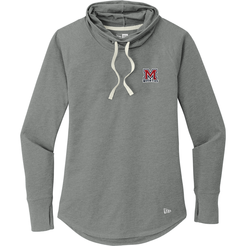 Jr. Mounties New Era Ladies Sueded Cotton Blend Cowl Tee