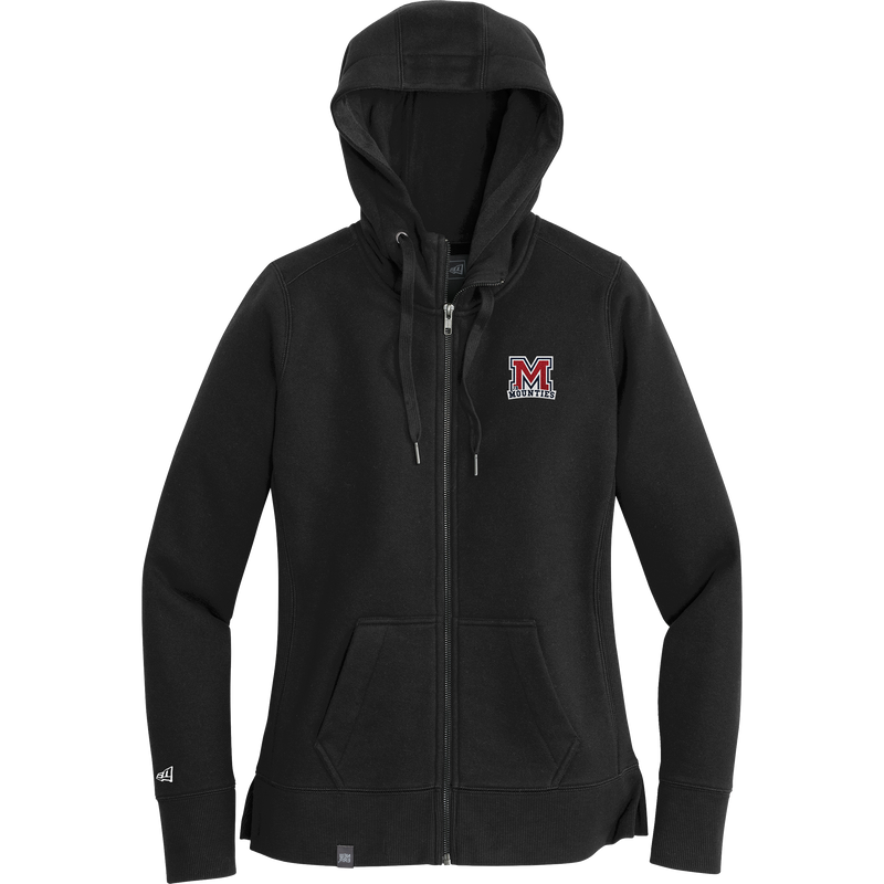 Jr. Mounties New Era Ladies French Terry Full-Zip Hoodie