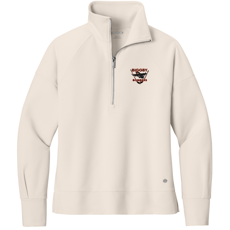 Biggby Bombers OGIO Women's Luuma 1/2-Zip