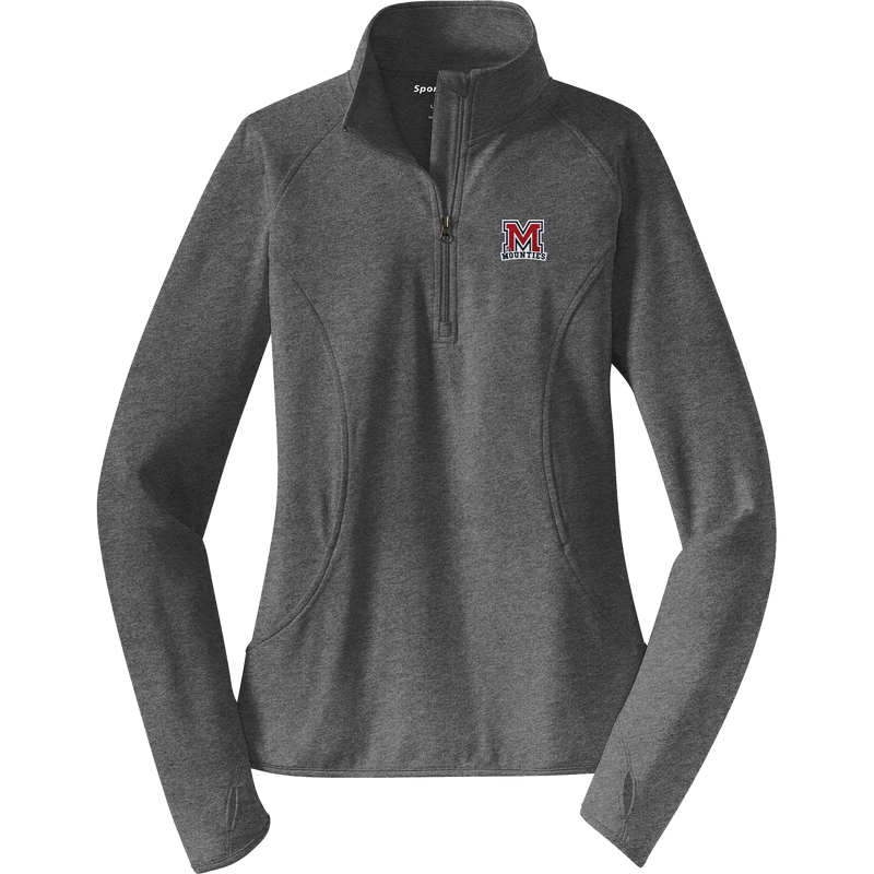 Jr. Mounties Ladies Sport-Wick Stretch 1/4-Zip Pullover