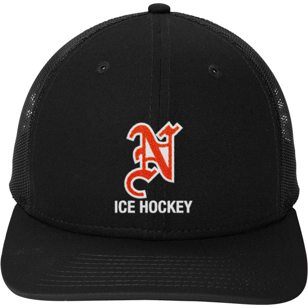 Midd North Hockey New Era Snapback Low Profile Trucker Cap