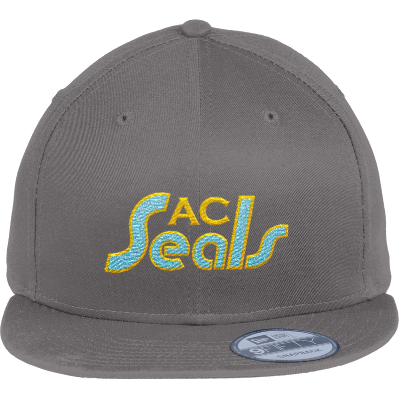 Atlantic City Seals New Era Flat Bill Snapback Cap