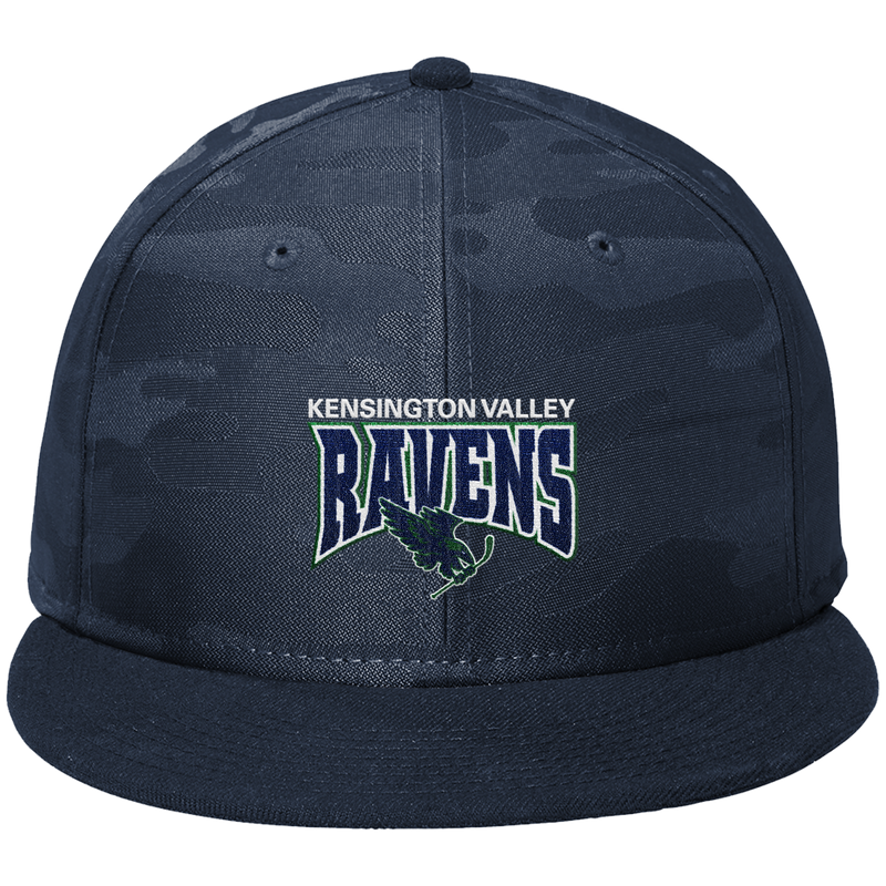 Kensington Valley Ravens New Era Camo Flat Bill Snapback Cap