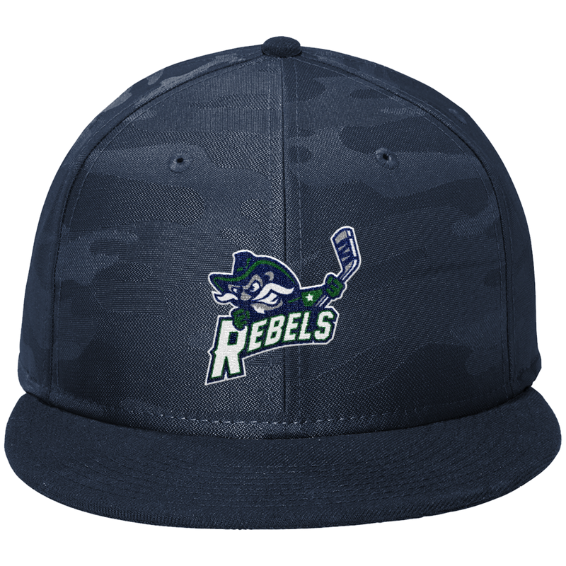 Kensington Valley Rebels New Era Camo Flat Bill Snapback Cap