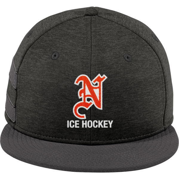 Midd North Hockey New Era Shadow Heather Striped Flat Bill Snapback Cap