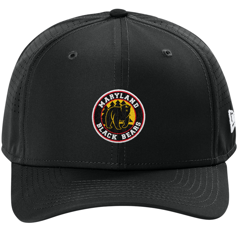 Maryland Black Bears New Era 9SEVENTY Perforated Snapback Cap