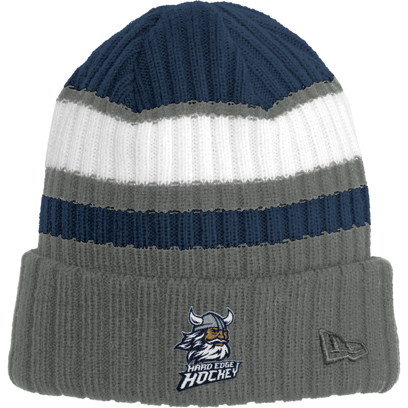 Hard Edge Hockey New Era Ribbed Tailgate Beanie
