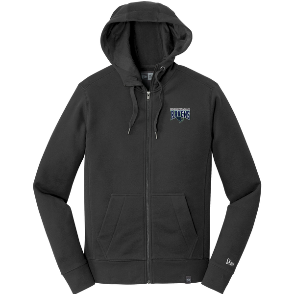 Kensington Valley Ravens New Era French Terry Full-Zip Hoodie