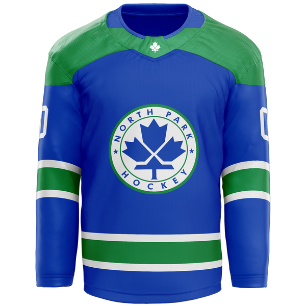 North Park Adult Goalie Cut and Sew Tackle Twill Jersey