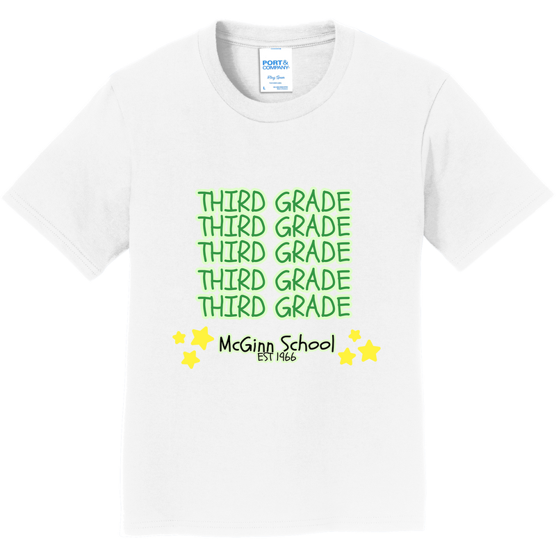 McGinn Elementary Youth '3rd Grade' Fan Favorite Tee