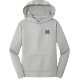Jr. Mounties Youth Performance Fleece Pullover Hooded Sweatshirt