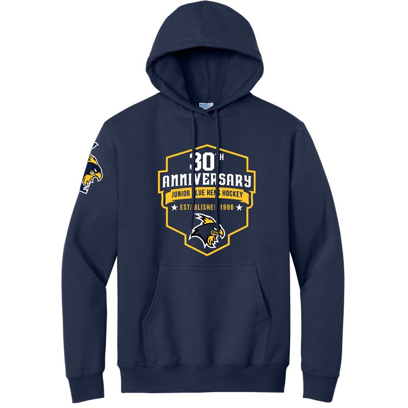 Delaware Jr. Blue Hens Youth Core Fleece Pullover Hooded Sweatshirt