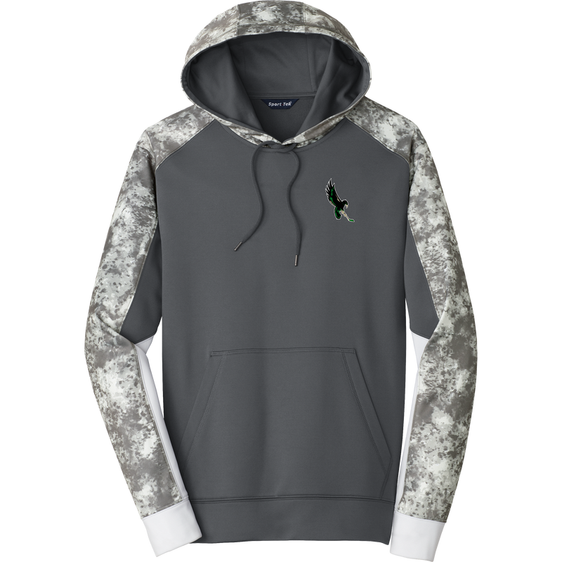 Wilmington Nighthawks Sport-Wick Mineral Freeze Fleece Colorblock Hooded Pullover