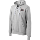 Scary Badgers Lace Up Pullover Hooded Sweatshirt