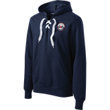 GAP Hockey Lace Up Pullover Hooded Sweatshirt