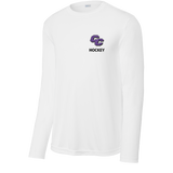 Curry College (Bleed Purple Hockey) Youth Long Sleeve PosiCharge Competitor Tee