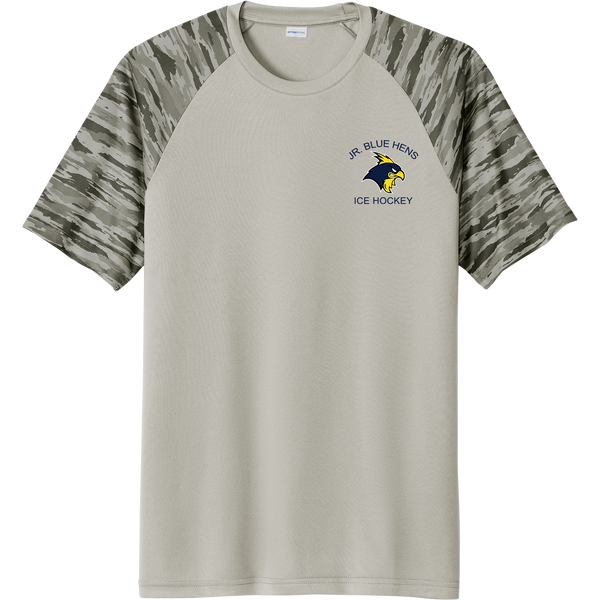 Delaware Jr. Blue Hens Drift Camo Colorblock Tee
