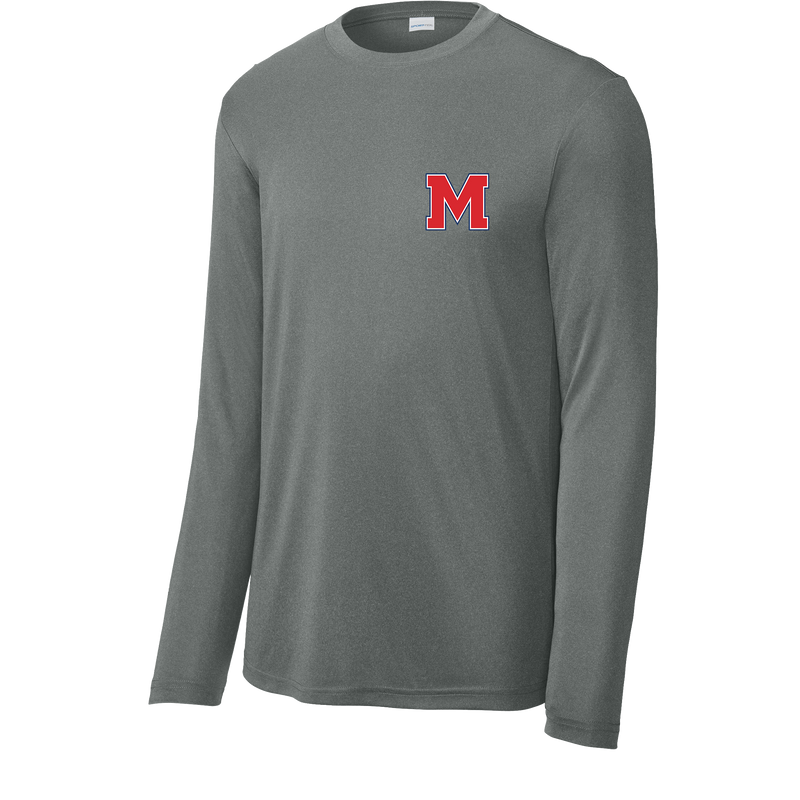 Mount St. Charles Youth Long Sleeve PosiCharge Competitor Tee